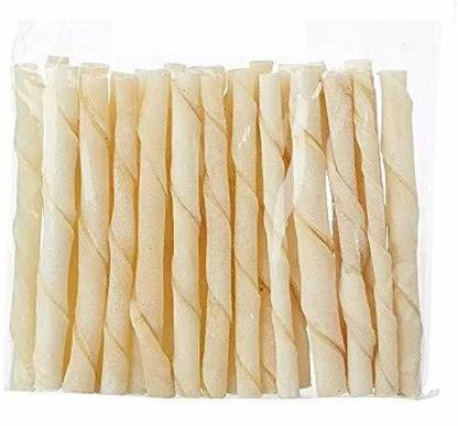 Puppy buddy White Twisted Chew Sticks for Dog Dog Treat