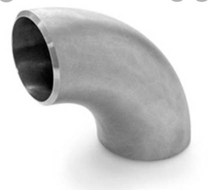 ashraj 40 NB Sch 10 Seamless 90 Degree Elbow SS 304 2-Way 90 Degree Elbow Pipe Joint