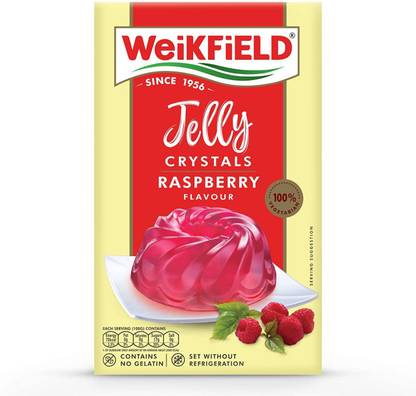 WeiKFiELD Raspberry jelly crystal 90g pack of 4 90 g