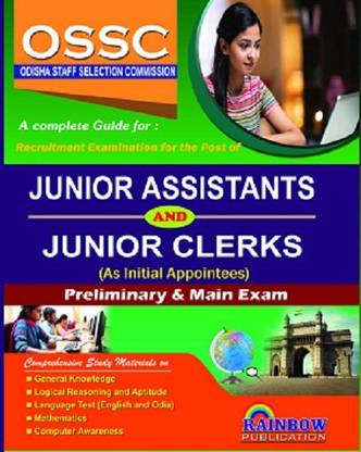 Ossc-Junior Assistant & Junior Clerk Examination Guide For Preliminiary & Main Examination