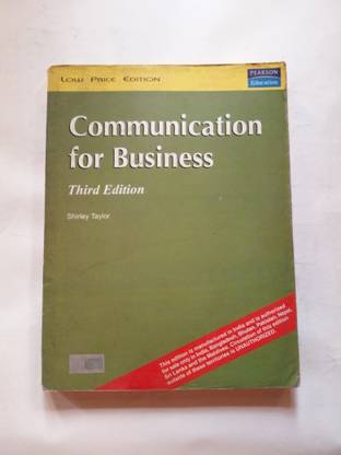 Communication For Business Third Edition by Shirley Taylor (used)