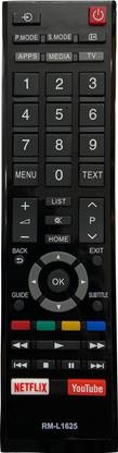 SHIELDGUARD Remote Control RM-L1625 Compatible for LED TV Toshiba Remote Controller