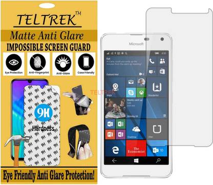 TELTREK Impossible Screen Guard for MICROSOFT LUMIA 650 (Shatterproof Matte)