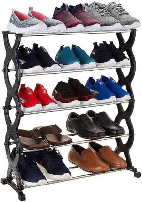 unlock for Home & Office Plastic Shoe Stand