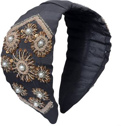 GIRLS UNICORN EMBROIDERY BEADED Head Band