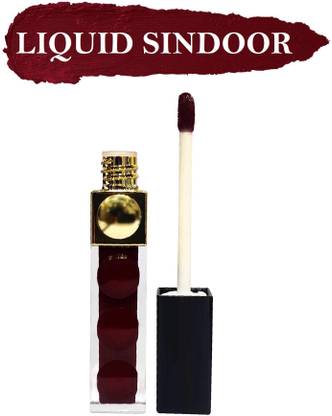 THTC NEW SUMDGE PROOF AND WATER PROOF MAROON LIQUID SINDOOR STICK LIQUID