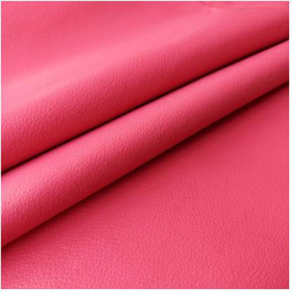 Bowzar Lama Upholstery Rexine Fabric Sheet PU Faux Leather for Sofa Chair Bed Car Seat Lama Pink Sofa Fabric