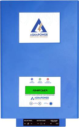 ASHAPOWER NEON 60HV- 12/24/36/48V- 60 Ampere -Auto Voltage MPPT Solar Charge Controller