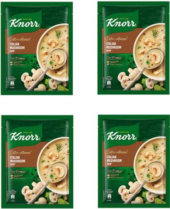 Knorr INTERNATIONAL ITALIAN SOUP - MASHROOM 192G PACK OF 4 (48G x 4)