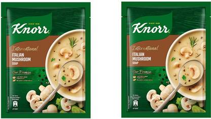 Knorr INTERNATIONAL ITALIAN SOUP - MASHROOM 96G PACK OF 2 (48G x 2)