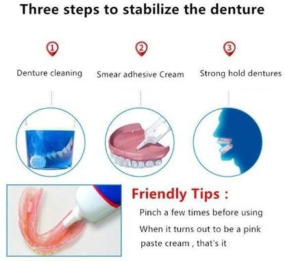NMD NEXUS MEDODENT Denture Adhesive Cream Dental Implant