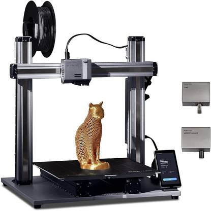 3idea Snapmaker A350T 3D Printer 2.0 at Model 3-in-1 with One Black PLA Filament 3D Printer