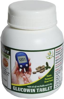 TIJARA HERBALS sugar control medicine ( Glucowin Tablet ) For Treatment Of Diabetes