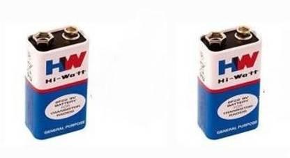 MADDYGROUP HIGH POWER DOUBLE BATTERY | LONG LIFE 9VOLTS |(Pack of 2)  Battery