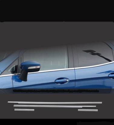 CARGROUP Car lower window garnish Frame Cover Suitable with Eco Sports 2012 set 2018of 4 Car Window Louver