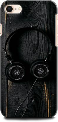 KEYCENT Back Cover for APPLE iPhone 8 HEADPHONE, MUSIC, ALONE, TEXTURE