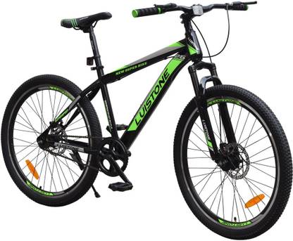 T-LUISTONE Cycle for Men, Dual Disc Brake, Front Suspension, Frame 18" (85% Assembled) 26 T (inch) Mountain Cycle