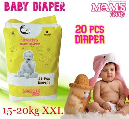 mems care Baby Pull-Up Diaper Pants 15-20 Kg (20 Pieces) - XXL