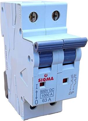 Kenbrook Solar Sigma DC MCB 500V 63A Miniature Circuit Breaker (63 AMP) MCB