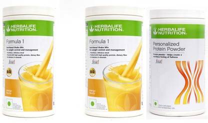 Herbalife Nutrition WEIGHT loss FORMULA 1 MANGO FLAVOUR + MANGO FLAVOUR + PROTEIN 400 G Energy Drink