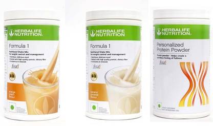 Herbalife Nutrition HERBALIIFE FORMULA 1ORANGE+BANANA+ PROTEIN 400G Energy Drink