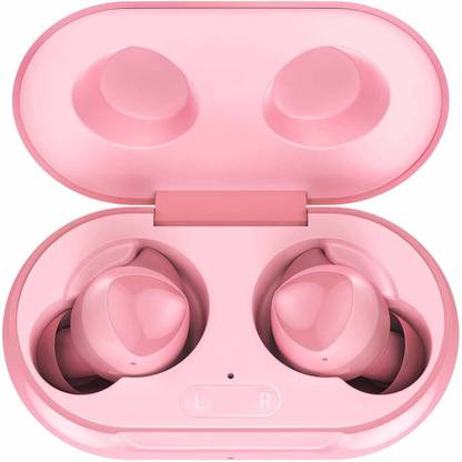 ISC Galaxy Buds Plus,with Charging Case,Superb Battery Backup,PINK Bluetooth