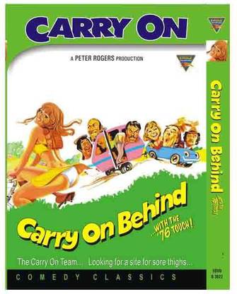 CARRY ON BEHIND DVD ENGLISH