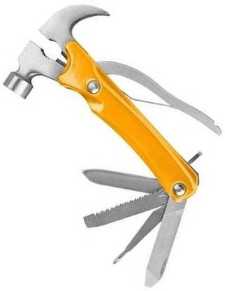 INGCO TOOL WORLD HMFH0121 MULTI FUNCTIONAL HAMMER 12 IN 1 MULTI PURPOSE TOOL Multi Utility Plier