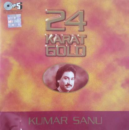 24 KARAT GOLD - KUMAR SANU Audio CD Limited Edition