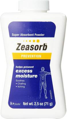 Zeasorb Glaxo Smith Klein Prevention Super Absorbent Powder