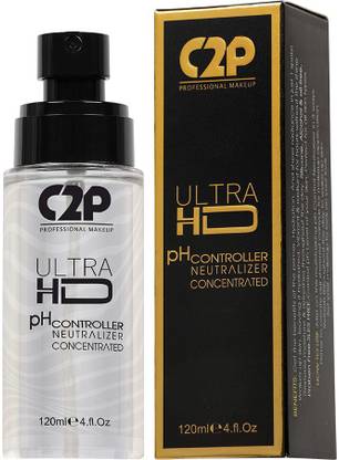 C2P Professional Makeup Ultra HD PH Controller Neutralizer Balance PH Level Pore Minimizing Face Primer  - 120 ml