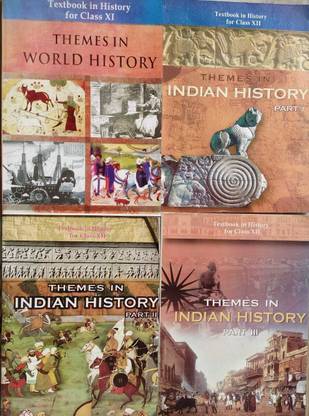 NCERT History Class 11,12 (1+3) Books Set English Medium Textbook Binding – 1 January 2019 (Paperback, NCERT)
