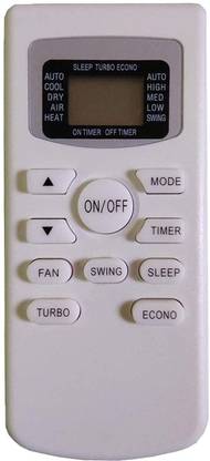 BhalTech 116 AC Compatible for  Whirlpool AC Remote Controller