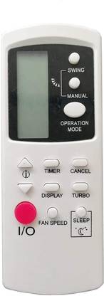 BhalTech 190-1 AC Compatible for  Hyundai AC Remote Controller