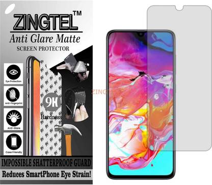 ZINGTEL Impossible Screen Guard for SAMSUNG GALAXY A70 (Matte Finish)