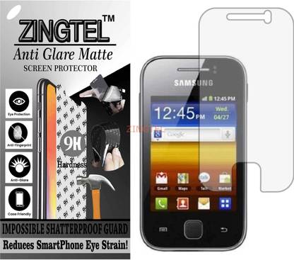 ZINGTEL Impossible Screen Guard for SAMSUNG GALAXY Y GT S5360 (Matte Finish)
