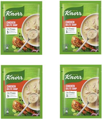 Knorr CLASSIC CHICKEN DELITE SOUPO 176G PACK OF 4 (44G x 4)