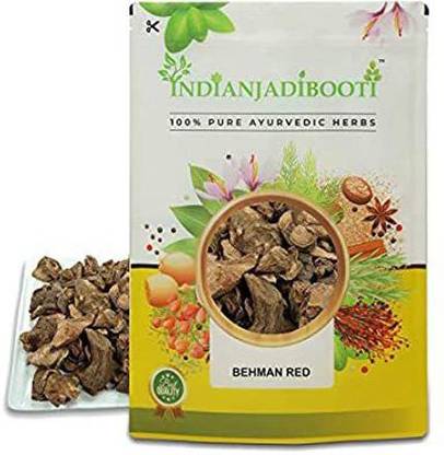 IndianJadiBooti Pure Red Behman Surkh Salvia Haematodes, 900 Grams Pack
