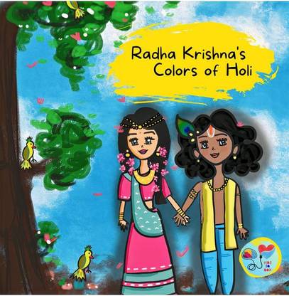 Radha Krishna's Colors of Holi