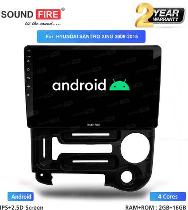 SOUND FIRE NEXGeneration 9"Inch (2GB/16GB) For Hyundai Santro Xing 2006-2015 Android Car Stereo