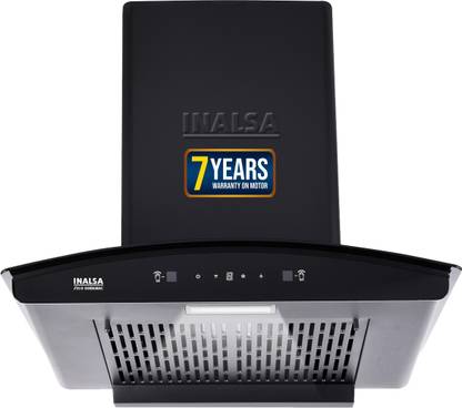 inalsa zylo 60bkmac auto clean wall mounted chimne