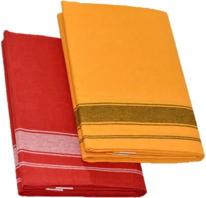 TUNI MANI Plain Dhoti 2.0meter Men Dhoti