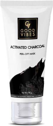 GOOD VIBES Activated Charcoal Peel Off Mask (100 g)