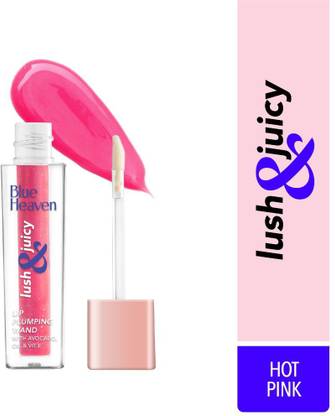 BLUE HEAVEN Lush & Juicy, Lip Wand Gloss, Hot Pink, 4.5ml