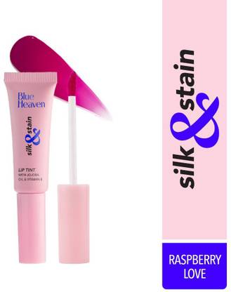 BLUE HEAVEN Silk & Stain Lip Tint, Raspberry Love, 8ml Lip Stain