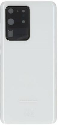 Sandreezz Samsung Galaxy S20 Ultra / SM-G988 (with Camera Lens) (with Proper Logo) (Glass) Back Panel