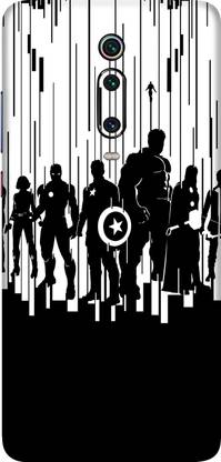 gizmo Xiaomi K20 Pro, Skin Guard, An Elegant Avengers B&W Mobile Skin