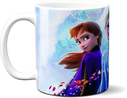 dillo Frozen Image Ceramic Coffee Mug