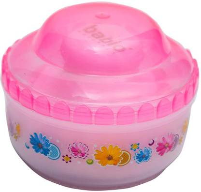 babio NVL 8533 Powder Puff With Powder Storage (Pink)