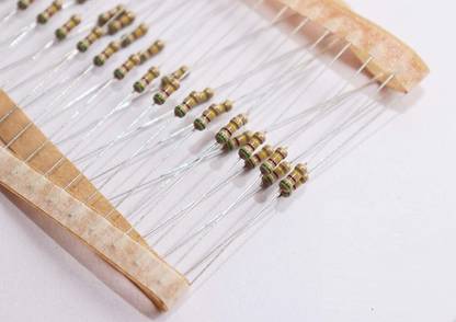 Electronic Spices 500K Ohm Carbon Film Milliohm Resistor(50psc) Fixed Resistor